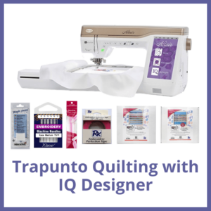 Trapunto Quilting with IQ Designer