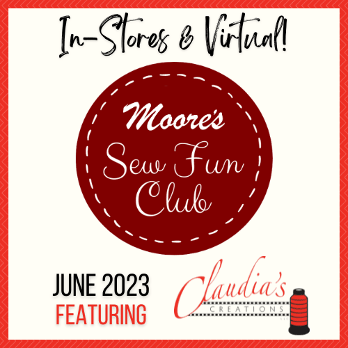 Sew Fun Club Sign Up page image for June 2023