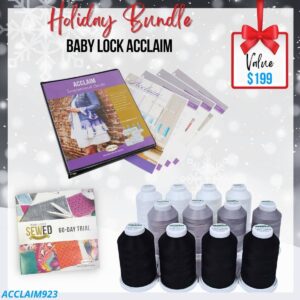 Baby Lock Acclaim Bundle for holiday sale
