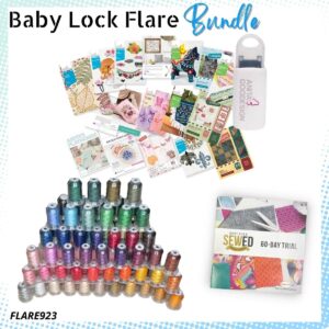 Baby Lock Flare Bundle for warehouse sale