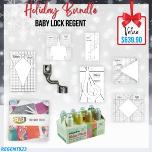 Baby Lock Regent Bundle for holiday sale