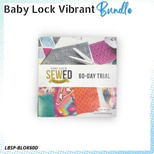Baby Lock Vibrant Bundle for warehouse sale