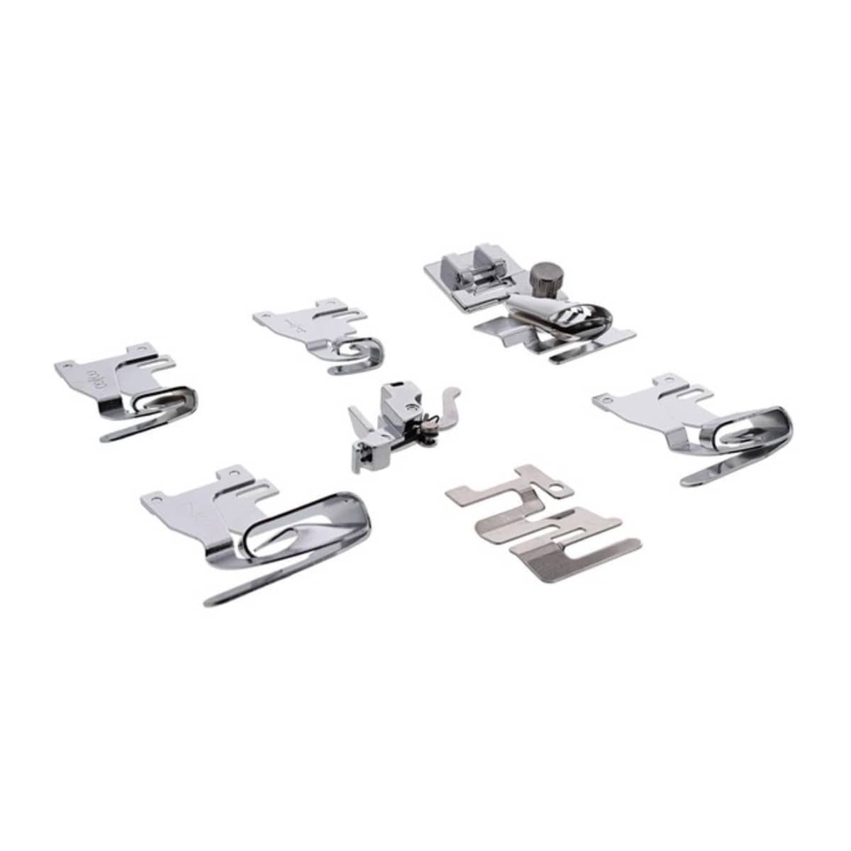 Wide Rolled Hemmer Presser Foot Set for High Speed Straight Stitch Machines