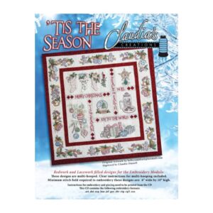 Claudia's Creations Tis the Season quilt designs main product image