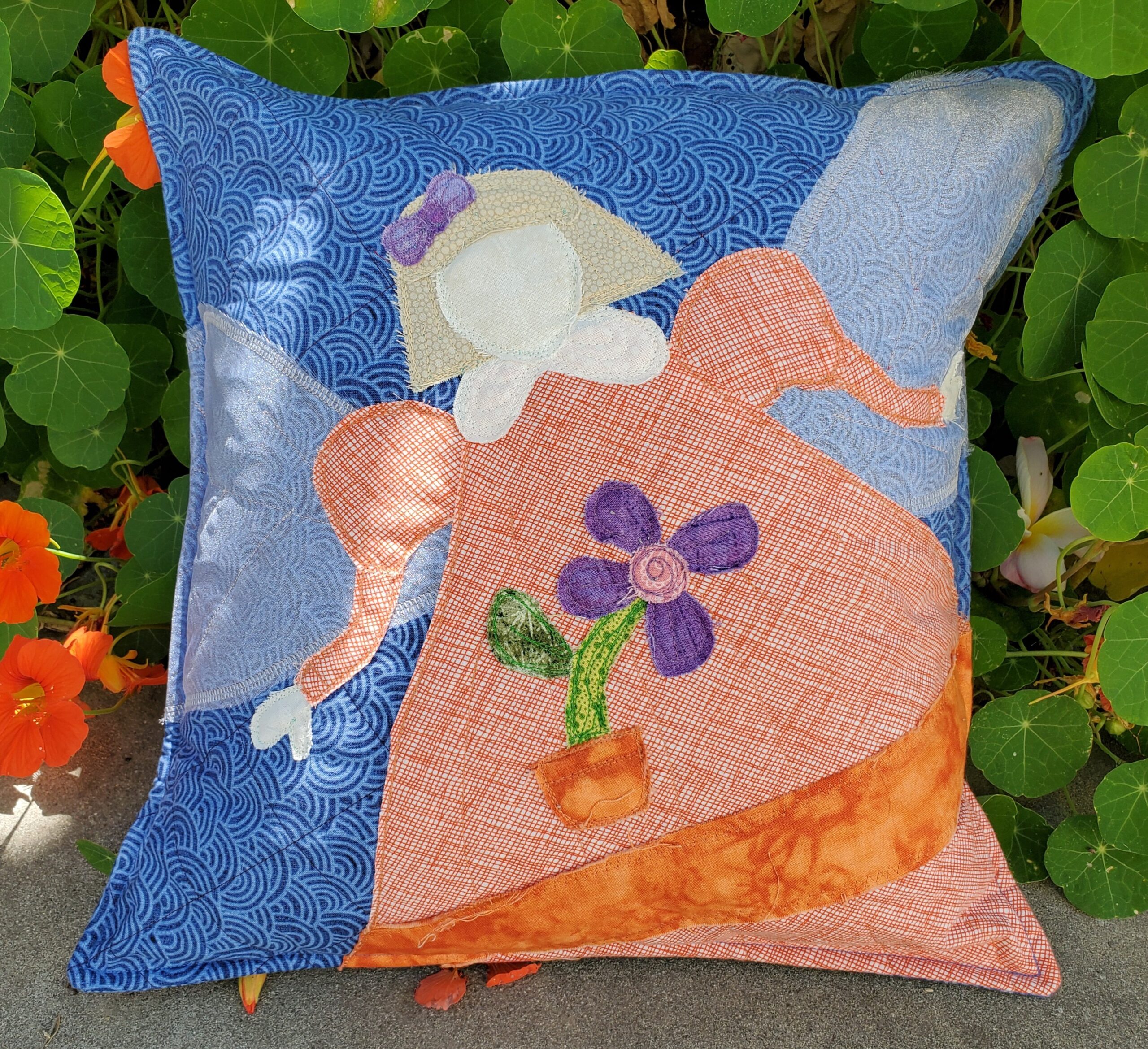 Angel Pillow, Brea, 1 Sessions, Moore's Sewing