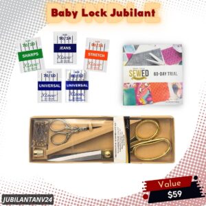 Baby Lock Jubilant bundle for Year End Sale