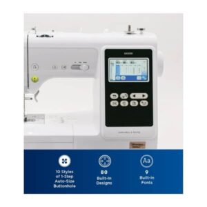 Brother LB500 Sewing and Embroidery Machine screen