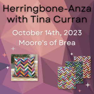 Herringbone-Anza Project Class with Tina Curran Sign-up Page image