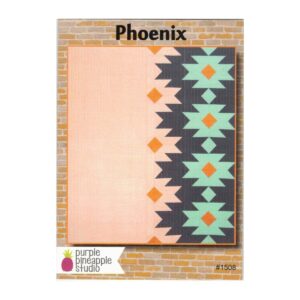 Purple Pineapple Studios Phoenix quilt pattern for main product image
