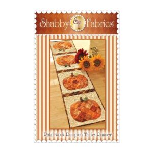 Shabby Fabrics Patchwork Pumpkin Table Runner pattern main product image