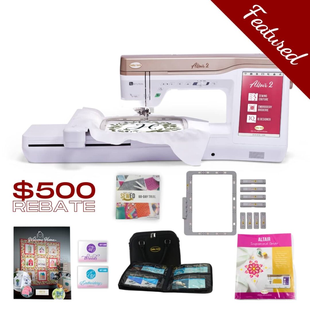 Baby Lock Sewing & Embroidery Combo Machines Moore's Sewing