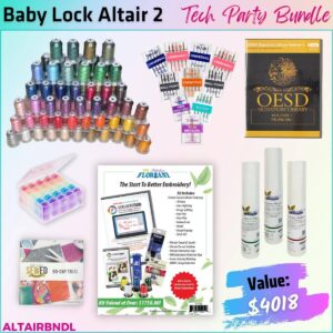 Baby Lock Altair 2 Bundle for Tech Party