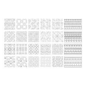 Baby Lock Design Suite Fabric Confetti fills and motifs