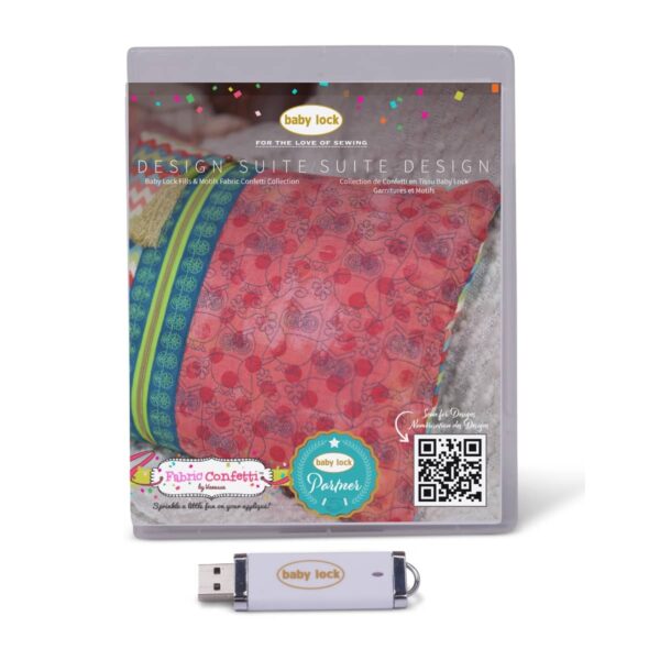 Baby Lock Design Suite Fabric Confetti main product image