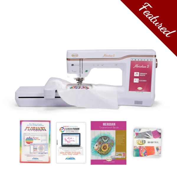 Baby Lock Meridian 2 main product image with featured bundle