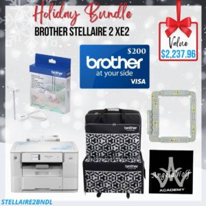Brother Stellaire XE2 Bundle for holiday sale