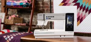 Janome Memory Craft 9480 sewing machine lifestyle image