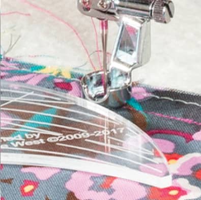 Janome Continental M6 ruler quilting