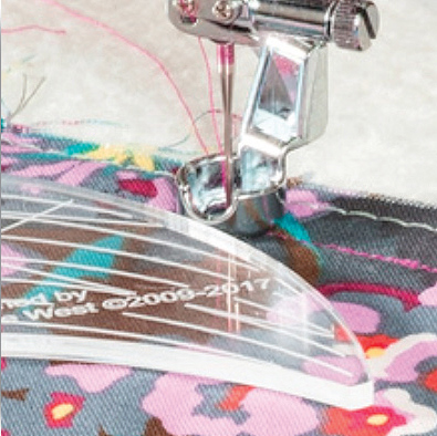 Janome Continental M8 ruler quilting