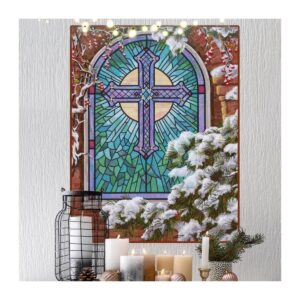 OeSD Christmas Church Window Tiling Scene main product image