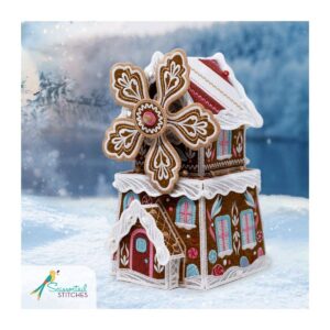 OeSD Freestanding Gingerbread Windmill main product image