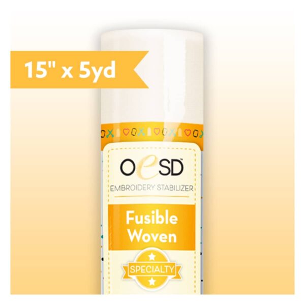 OeSD Fusible Woven Cutaway Stabilizer 15" x 5 yards