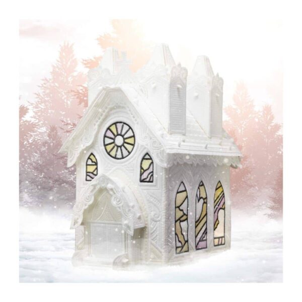OeSD Winter Village Freestanding Cathedral main Product Image