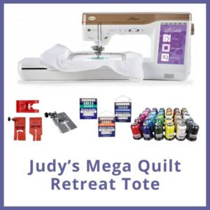 Judy’s Mega Quilt Retreat Tote