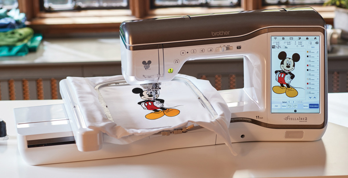 Brother Stellaire includes 101 exclusive Disney designs