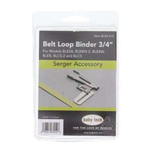 Baby Lock 3/4" Belt Look Binder main product image