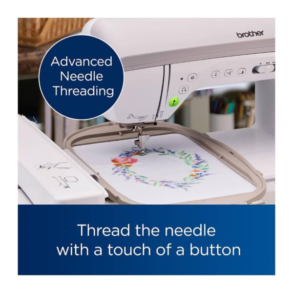 Brother NQ3550W advanced needle threader