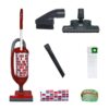 Sebo Premium Felix Upright Vacuum Cleaner with attachments - Rose