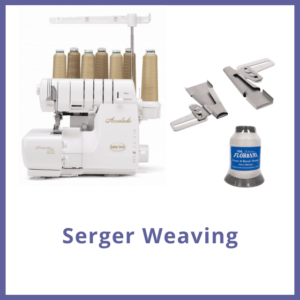 Serger Weaving