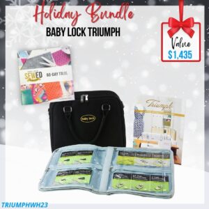 Baby Lock Triumph bundle for holiday sale