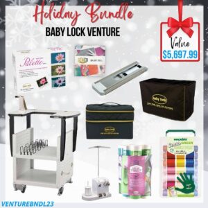 Baby Lock Venture bundle image for holiday sale