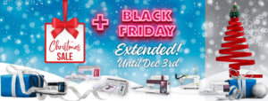 Black Friday Sale extended home page banner