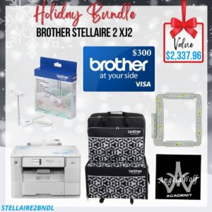 Brother Stellaire XJ2 Bundle for holiday sale