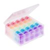 Hemline Double Sided Bobbin Box with bobbins