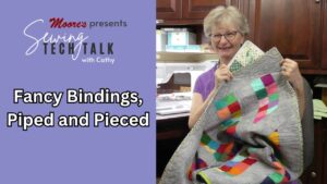 Info Card for Fancy Bindings (Sewing Tech Talk with Cathy)