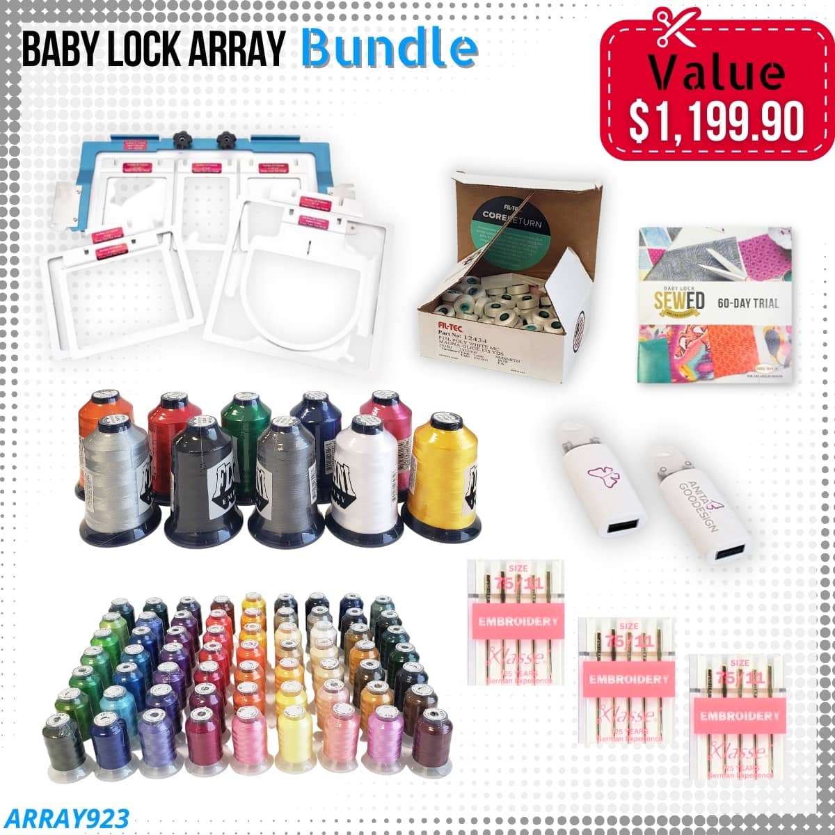 Baby Lock Array Bundle Moore's Sewing