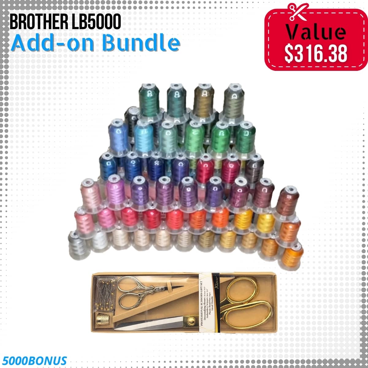 Brother LB5000 Sewing and Embroidery Machine Moore's Sewing