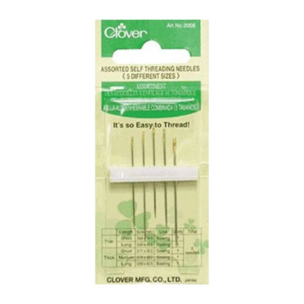 Clover Self-Threading Needles main product image