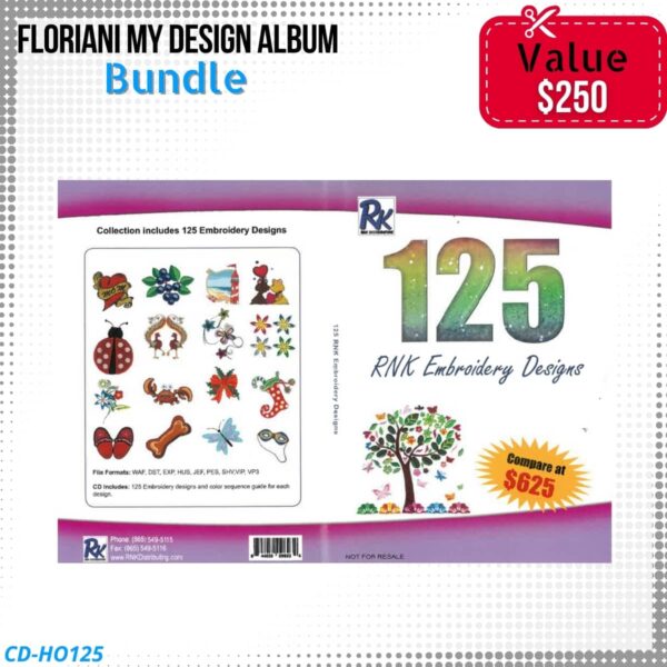 Floriani My Design Album bundle for Year End Sale