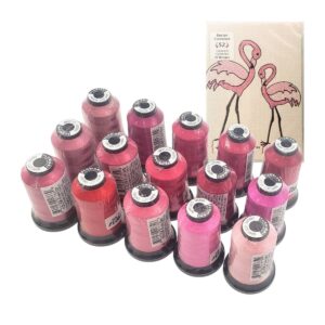 Floriani Pink Thread Set 2 with Designs