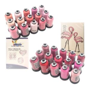 Floriani Pink Thread Sets with Designs main product image