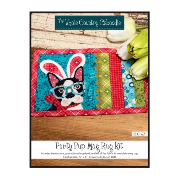 Party Puppy Mug Rug Kit main product image