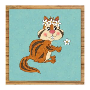 Whole Country Caboodle Chipmunk Applique main product image