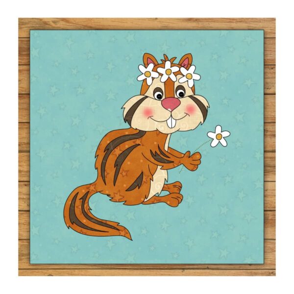 Whole Country Caboodle Chipmunk Applique main product image