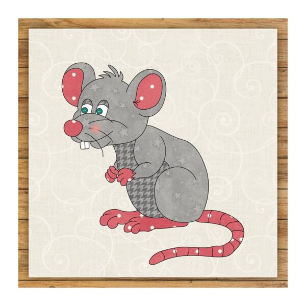Whole Country Caboodle Mouse Applique main product image