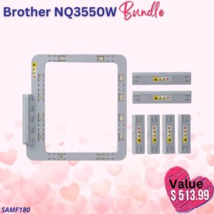 Brother NQ3550W bundle for Valentine's Sale